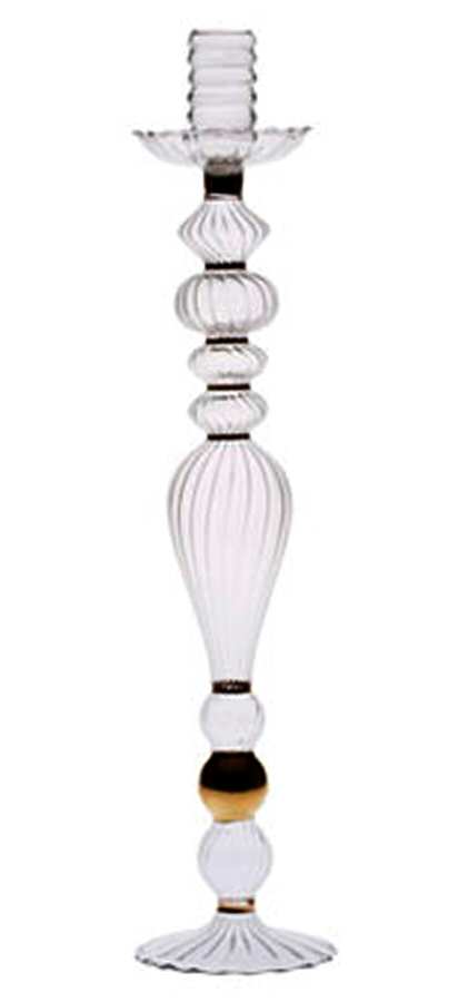 Royal 16" Tall Single Light Candlestick by Vietri-1