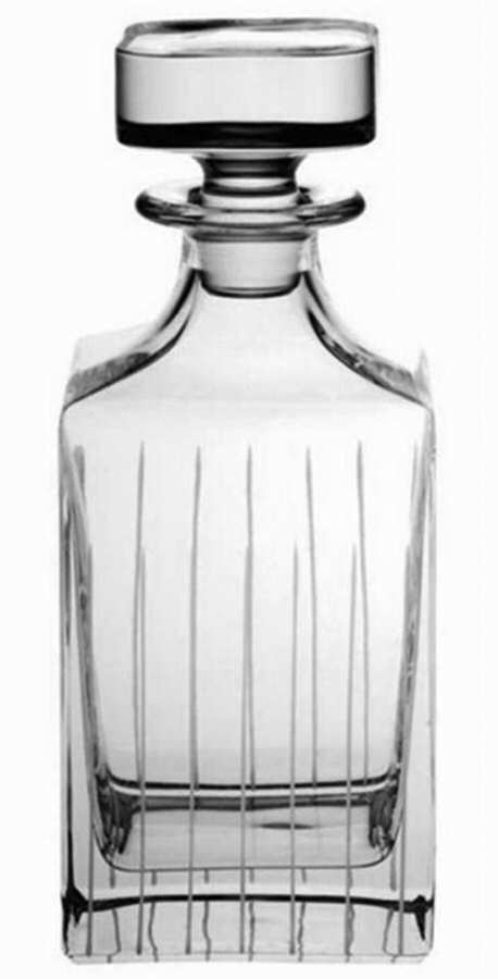 Andrea Whiskey Decanter & Stopper by Vista Alegre-1