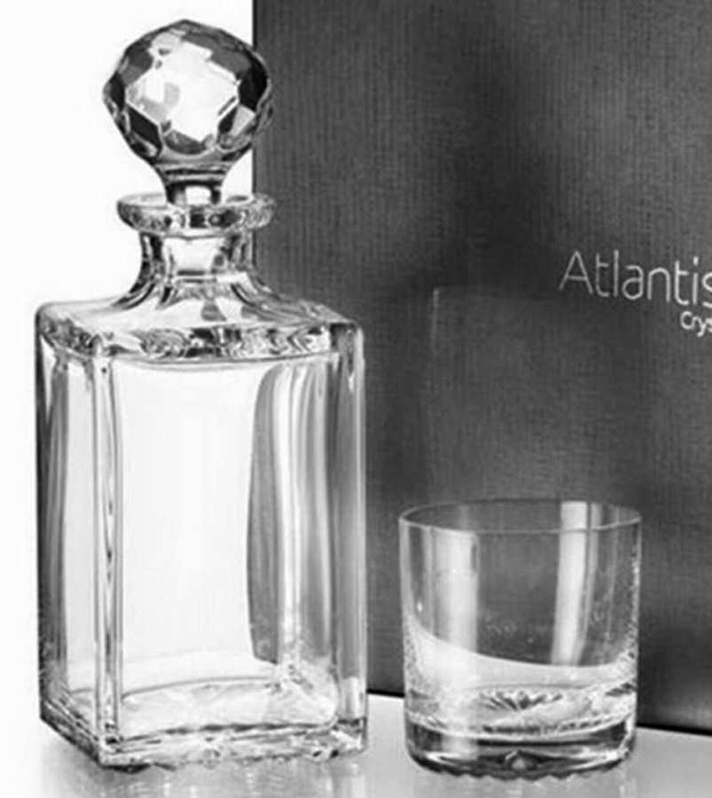 Baca Whiskey Decanter & Stopper by Vista Alegre-1