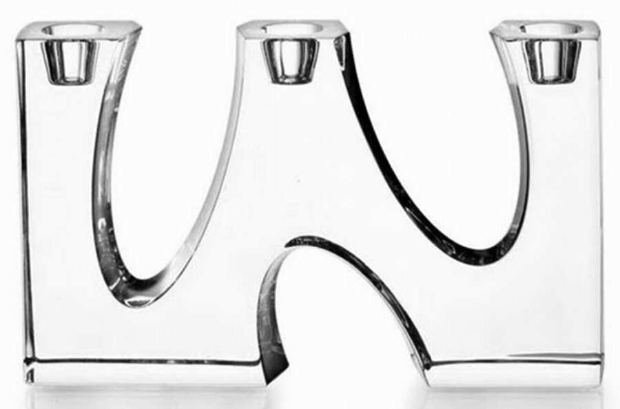 Caractere 3 Light Candlestick by Vista Alegre-1