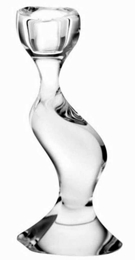 Crescendo 7" Single Light Candlestick by Vista Alegre-1