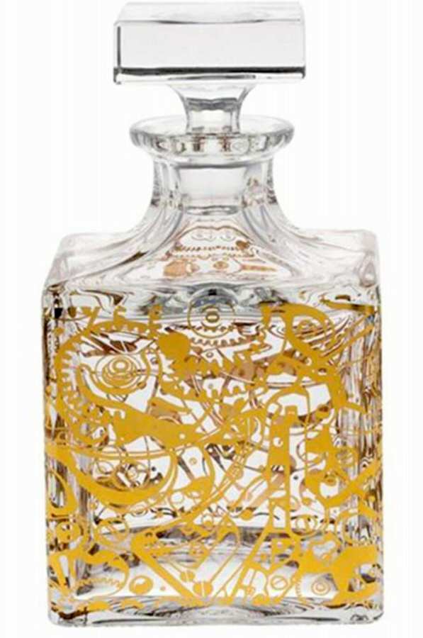 Cronos Whiskey Decanter & Stopper by Vista Alegre-1