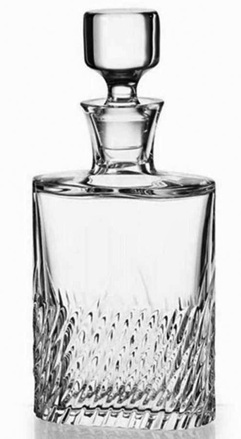 Feathers Whiskey Decanter & Stopper by Vista Alegre-1