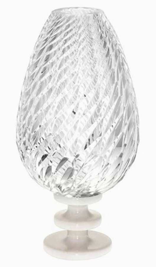 Petra 15" Footed Vase by Vista Alegre-1