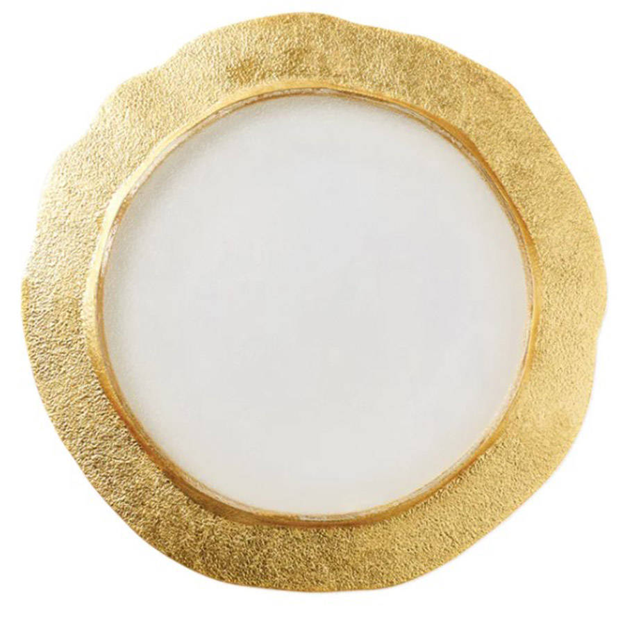 Rufolo Gold 8" Salad Plate by Vietri-1