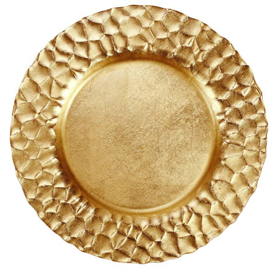 Rufolo Gold Service Plate by Vietri-1