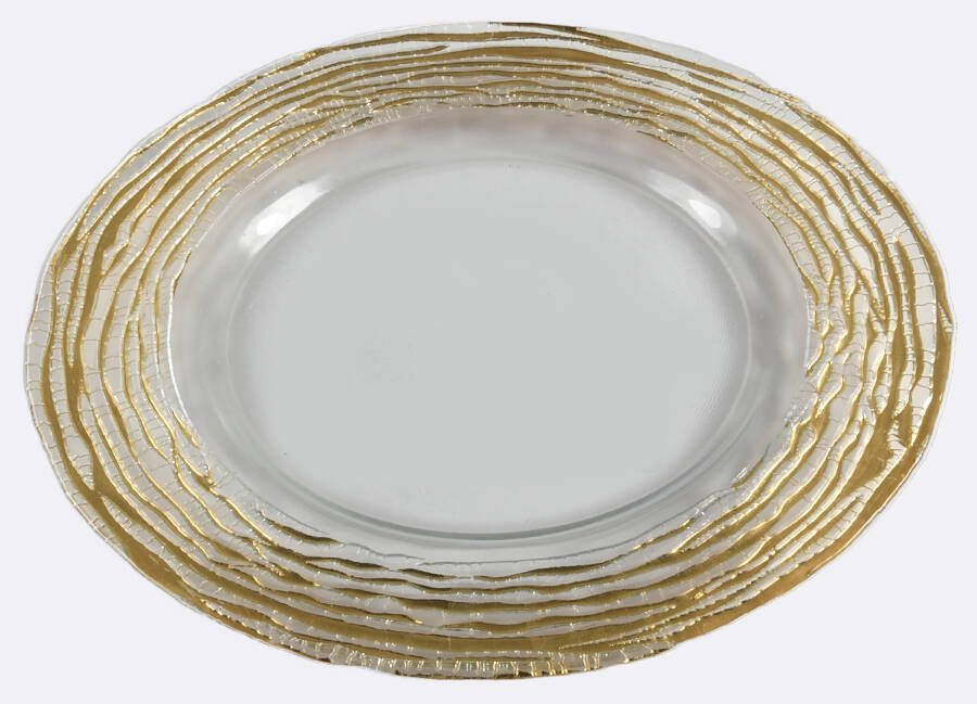Rufolo Gold Service Plate by Vietri-1