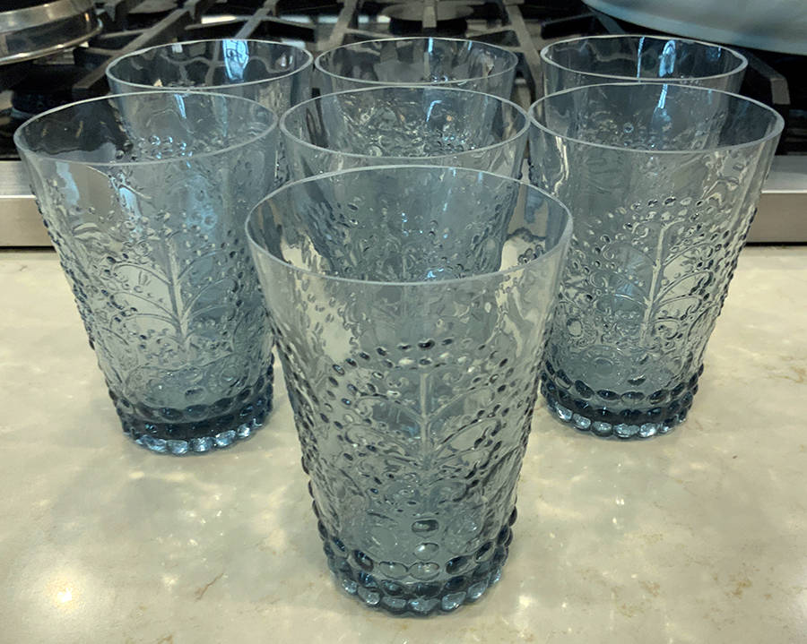 Tree Blue Flat Tumbler by Vista Alegre-1