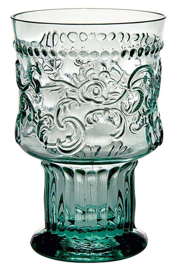Joy Mint Water Goblet by Vista Alegre-1