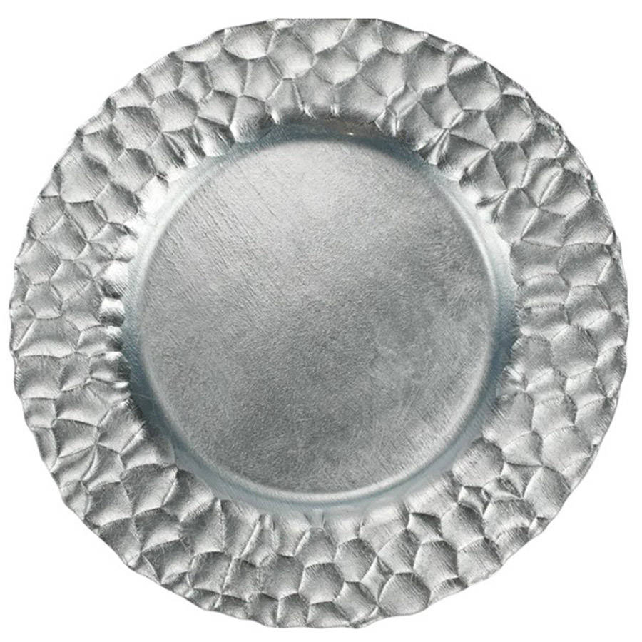 Rufolo Platinum Service Plate by Vietri-1