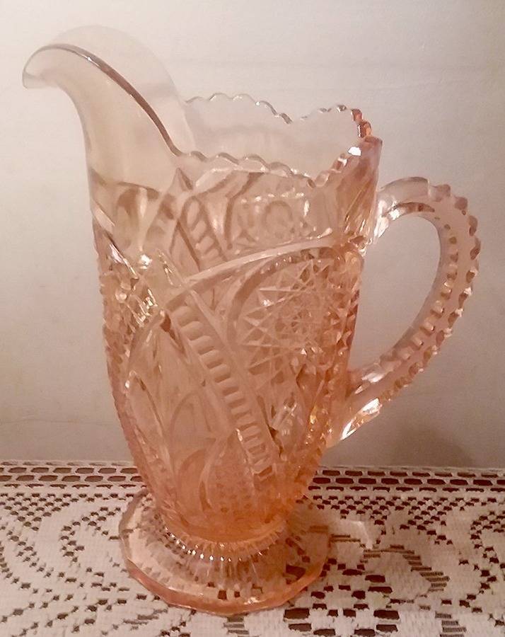 Yesteryear Pink (Cranberry Mist) 24 Oz Pitcher by Viking-1
