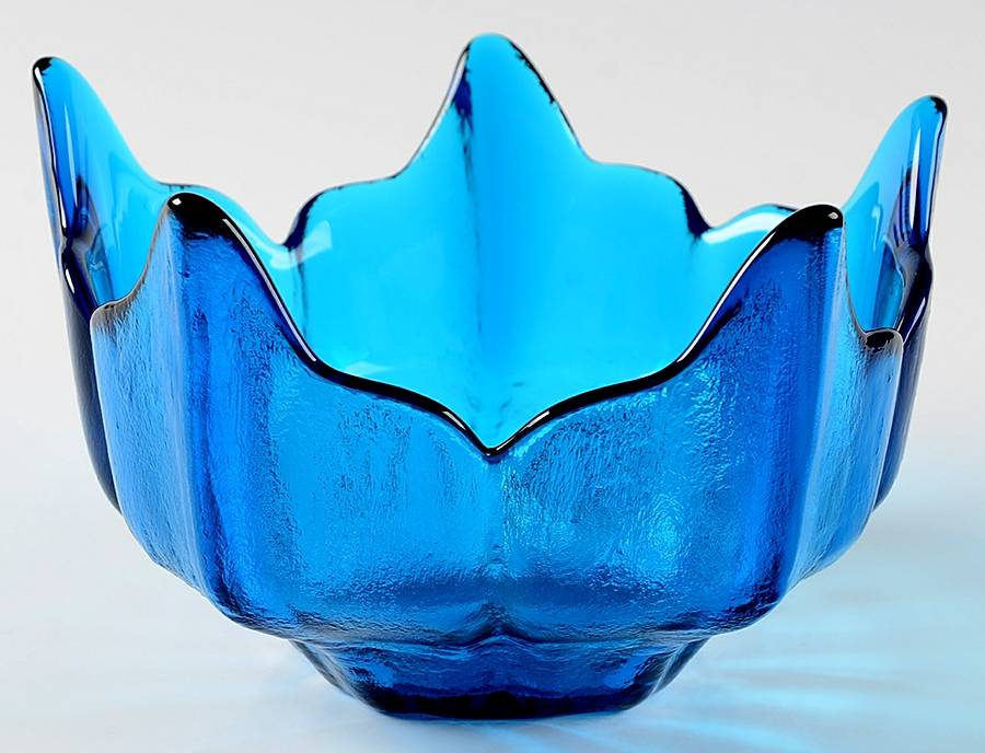 Epic Blue (Bluenique Textured) 6" Round Bowl by Viking-1
