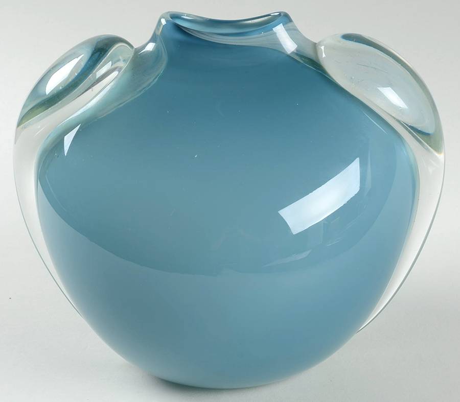 Thomas Buechner III 7" Flower Vase by Vitrix Studio-1