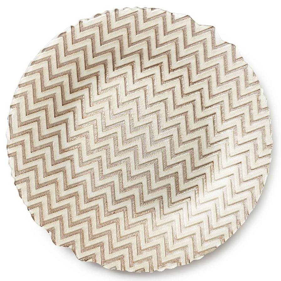 Chevron Service Plate by Vietri-1