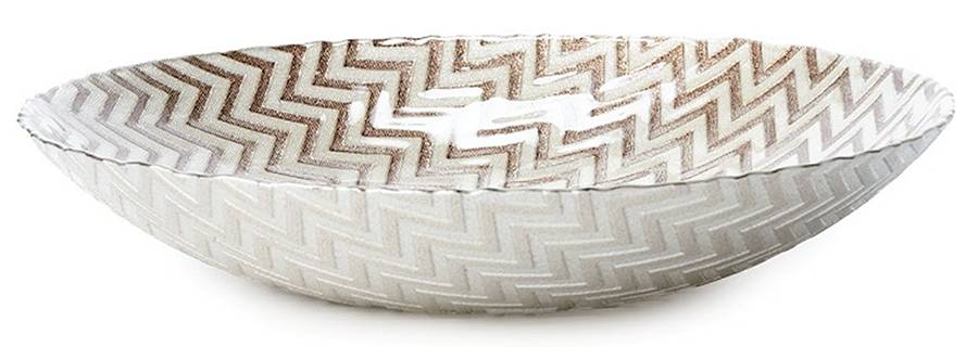 Chevron 12" Round Bowl by Vietri-1