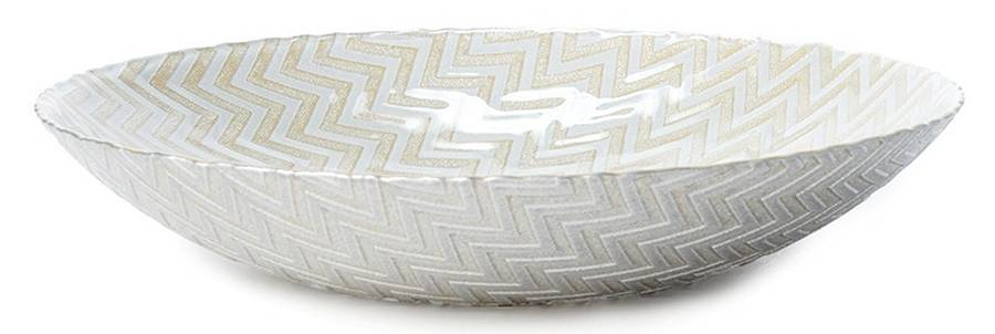 Chevron 12" Round Bowl by Vietri-1
