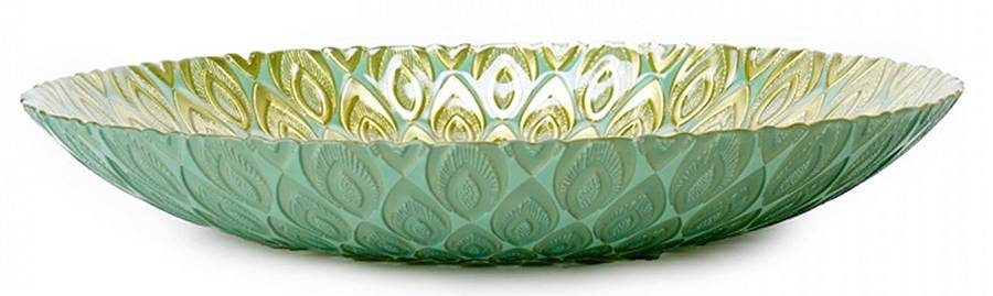Peacock 15" Round Serving Bowl by Vietri-1