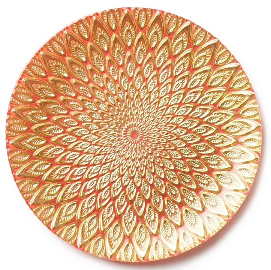 Peacock 8" Salad Plate by Vietri-1