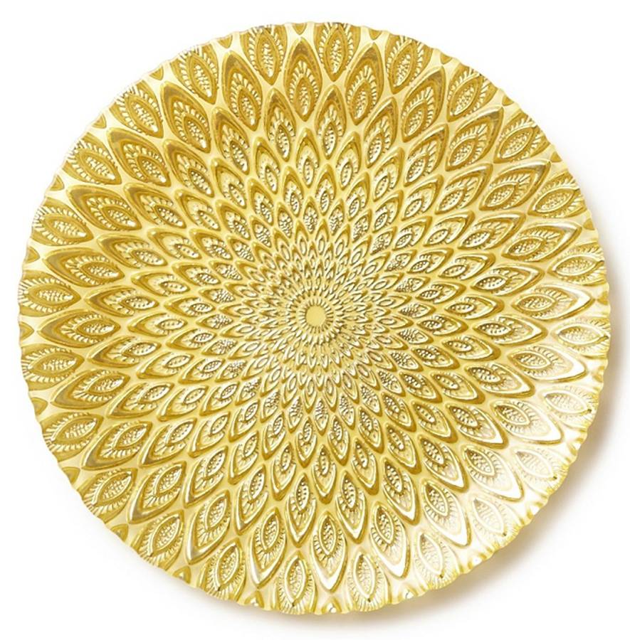 Peacock 8" Salad Plate by Vietri-1