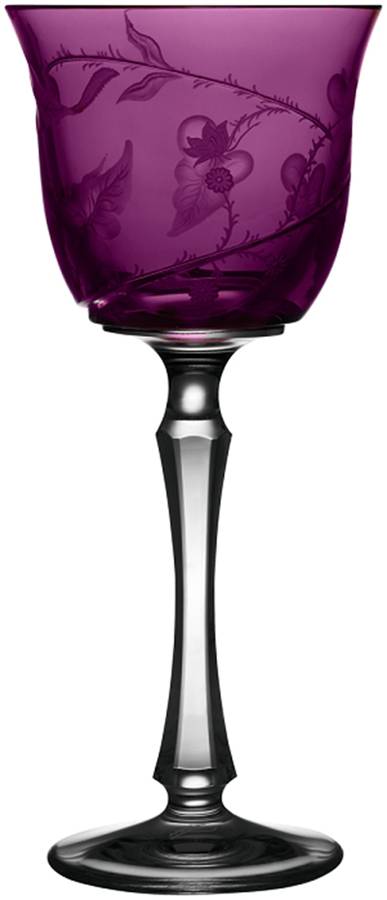 Rain Forest Amethyst Water Goblet by Varga-1