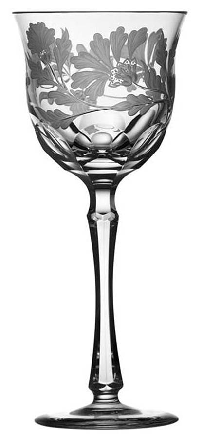 Derby Panel Accent Water Goblet by Varga-1