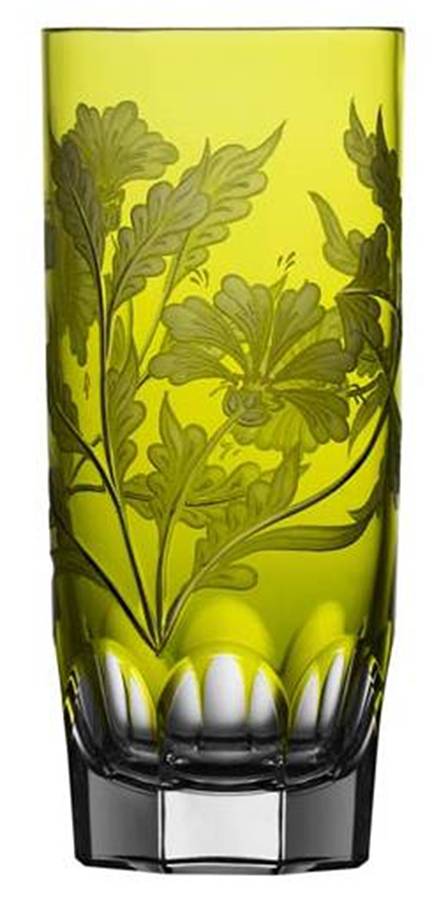 Derby Panel Accent Yellow Green Highball by Varga-1