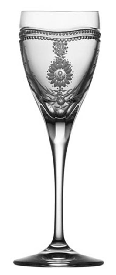 Royal Scroll Cordial Glass by Varga-1