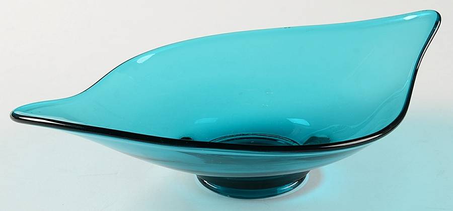 Epic Blue (Bluenique Assymetrical) Open Candy Dish by Viking-1
