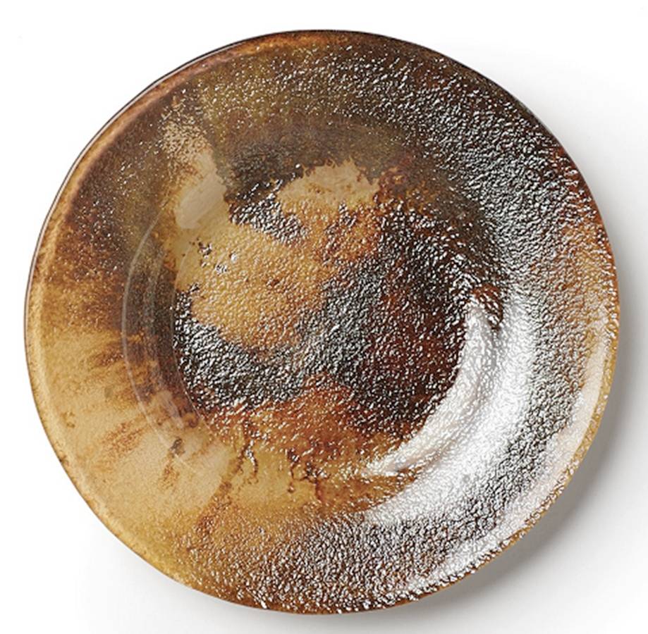 Earth Glass Salad Plate by Vietri-1