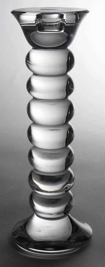 VAS86 10" Single Light Candlestick by Val St Lambert-1