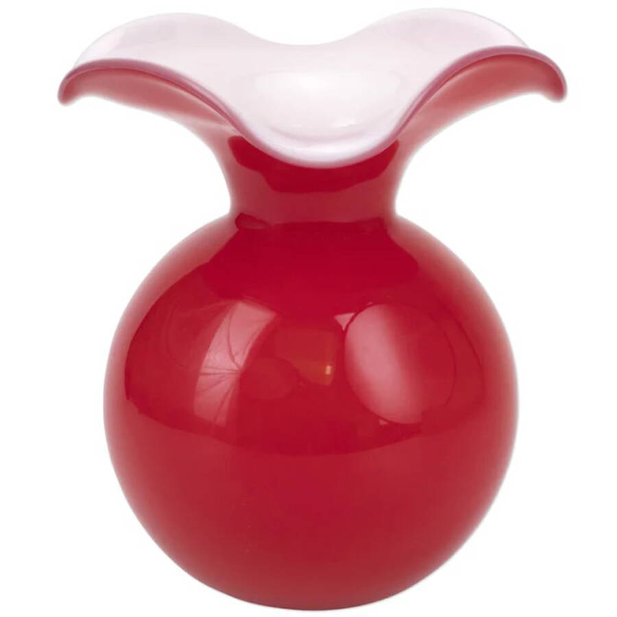 Hibiscus 10" Flower Vase by Vietri-1