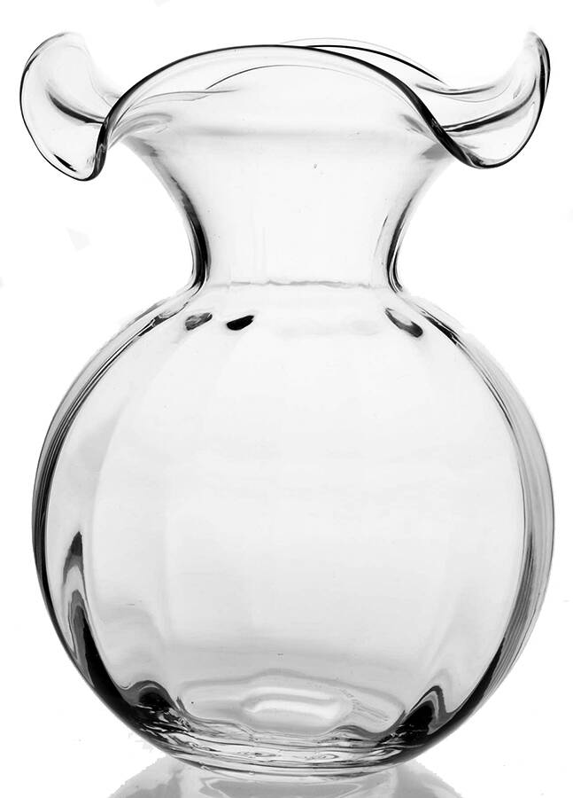 Hibiscus 9" Flower Vase by Vietri-1