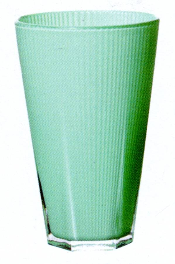 Accordion 14 Oz Flat Tumbler by Vietri-1