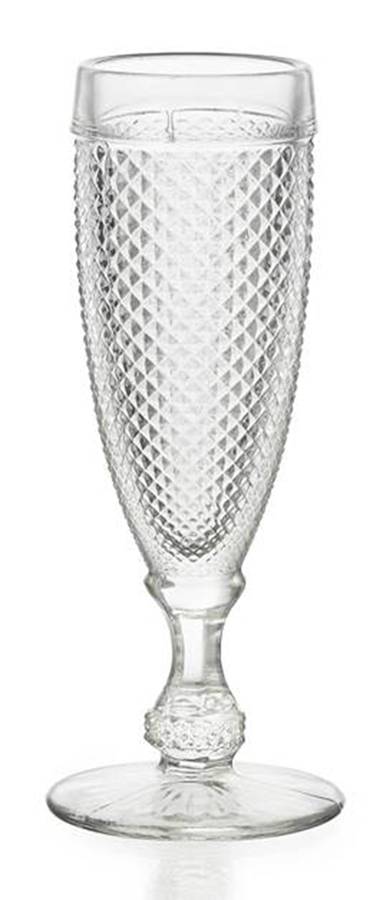 Bicos Clear Fluted Champagne by Vista Alegre-1