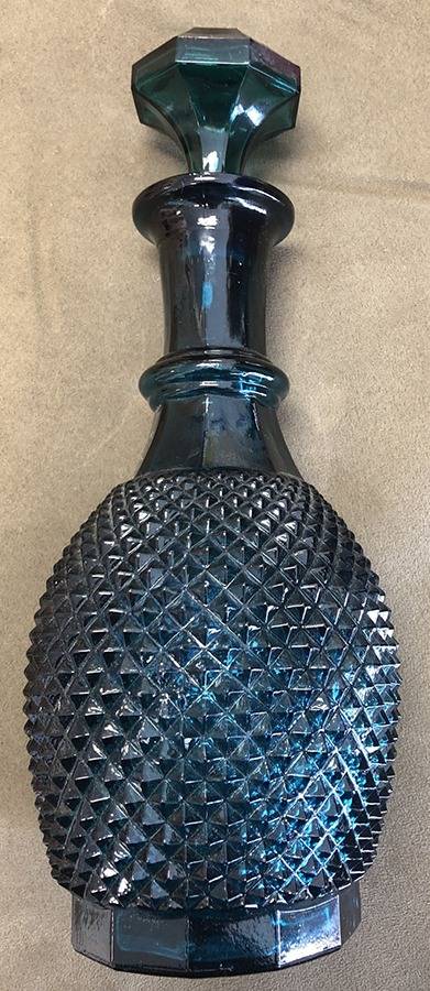 Bicos Blue Decanter & Stopper by Vista Alegre-1