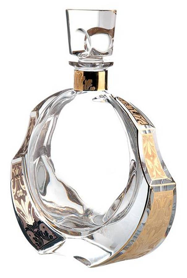 Rinascente Whiskey Decanter & Stopper by Vista Alegre-1