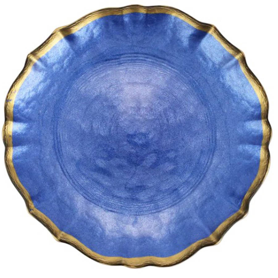 Baroque Cocktail Plate by Vietri-1