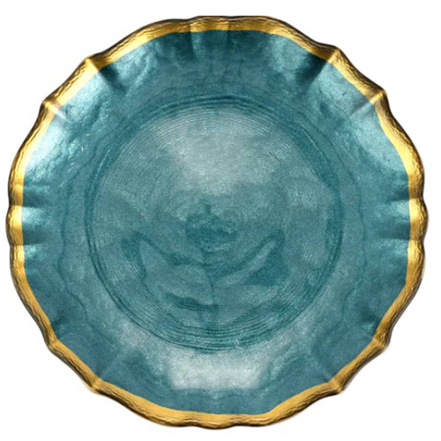 Baroque Cocktail Plate by Vietri-1