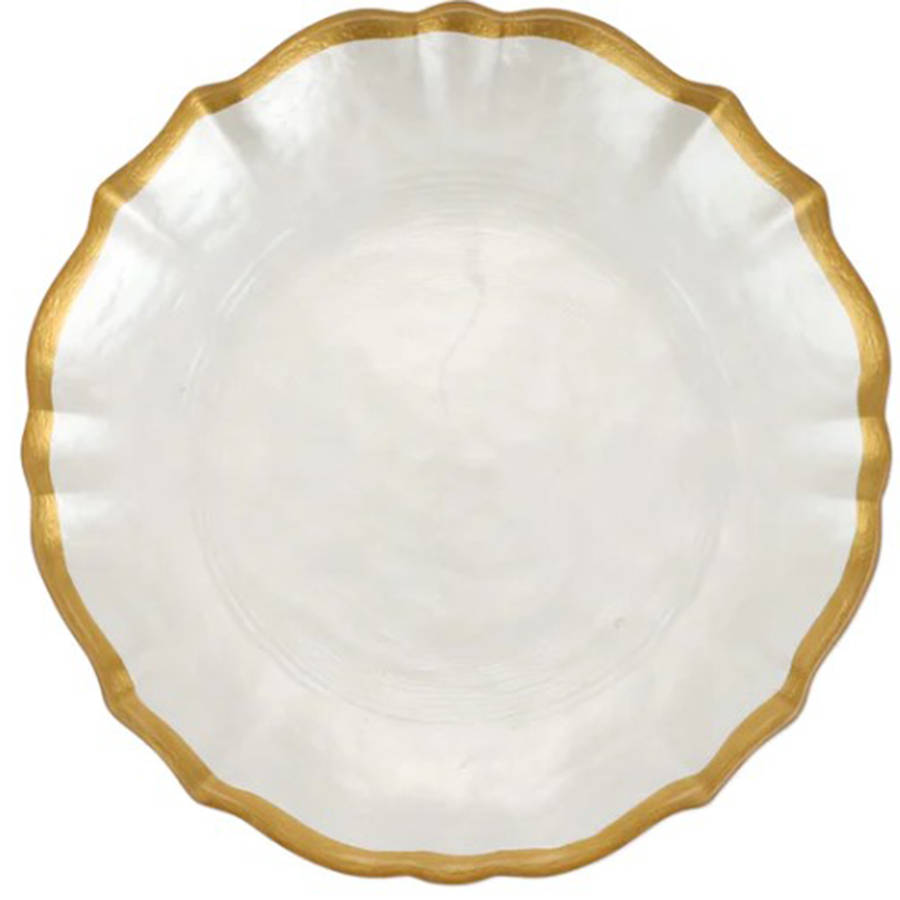 Baroque Cocktail Plate by Vietri-1