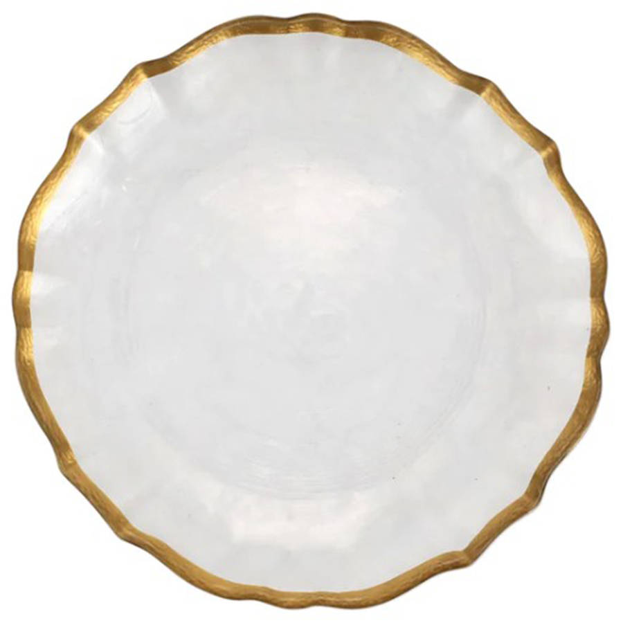 Baroque Cocktail Plate by Vietri-1
