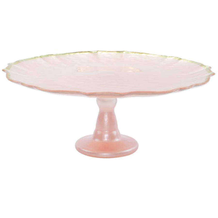 Baroque 12" Diameter Cake Stand/Pedestal by Vietri-1