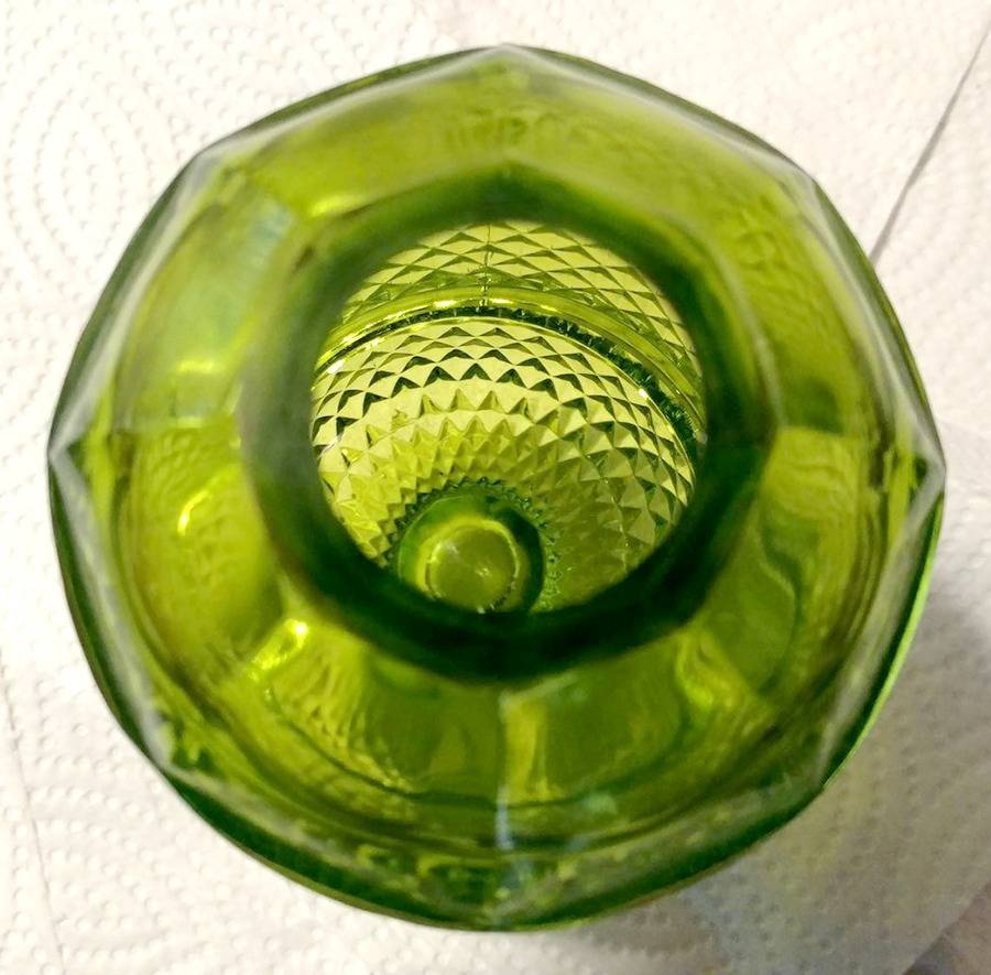 Glimmer Green (Avocado) (2 Piece) Candle Lamp Chimney by Viking-1
