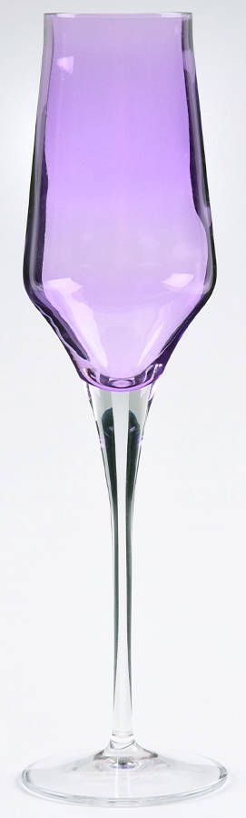 Contessa Lilac Fluted Champagne - Set of 4 by Vietri-1