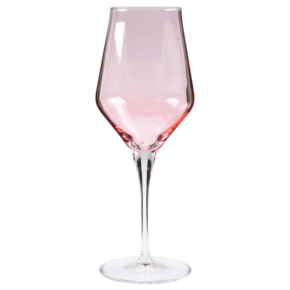Contessa Pink Water Goblet - Set of 4 by Vietri-1