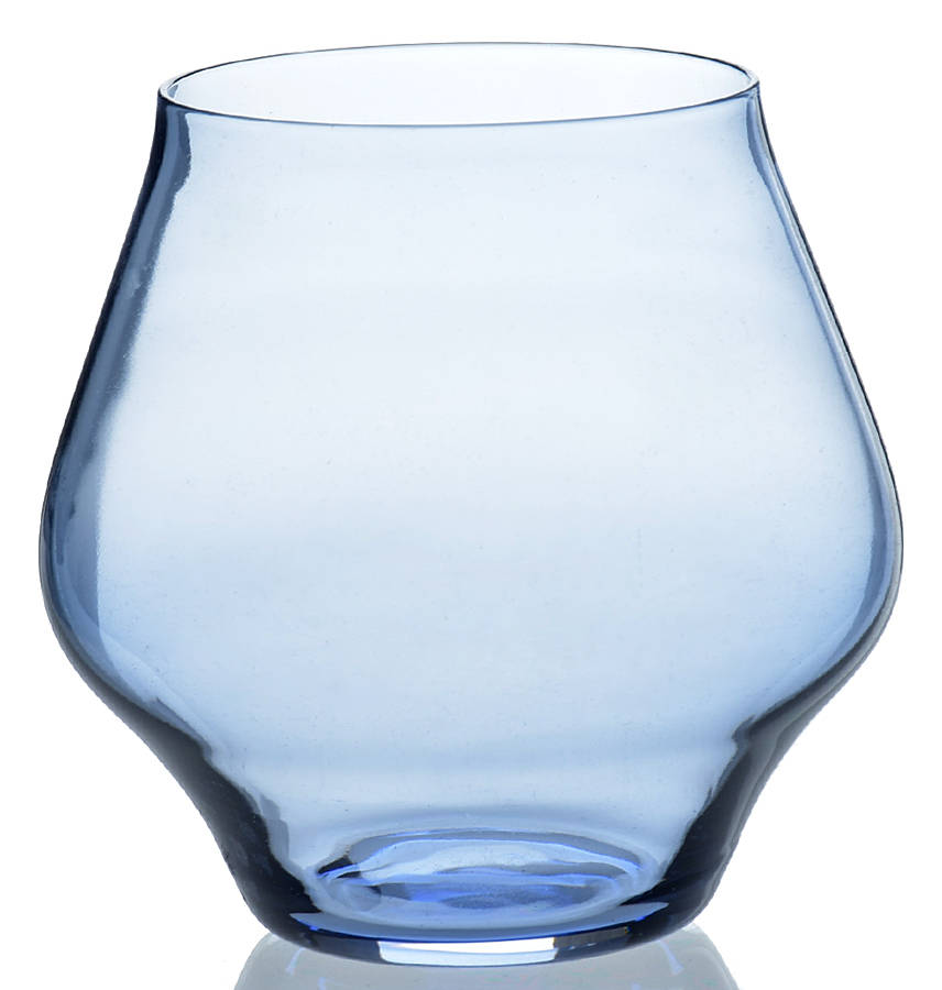Contessa Blue Stemless Wine by Vietri-1