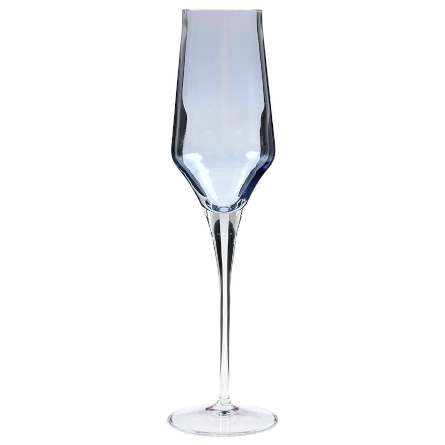 Contessa Blue Fluted Champagne by Vietri-1