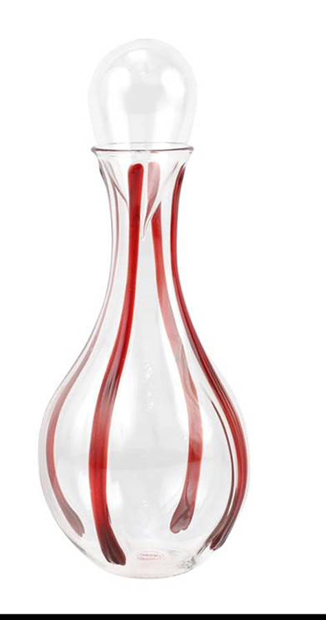 Stripe Decanter & Stopper by Vietri-1