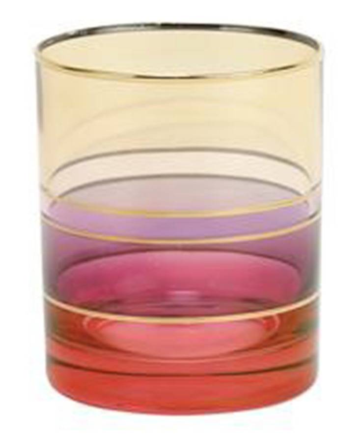 Regalia Deco Red Double Old Fashioned by Vietri-1