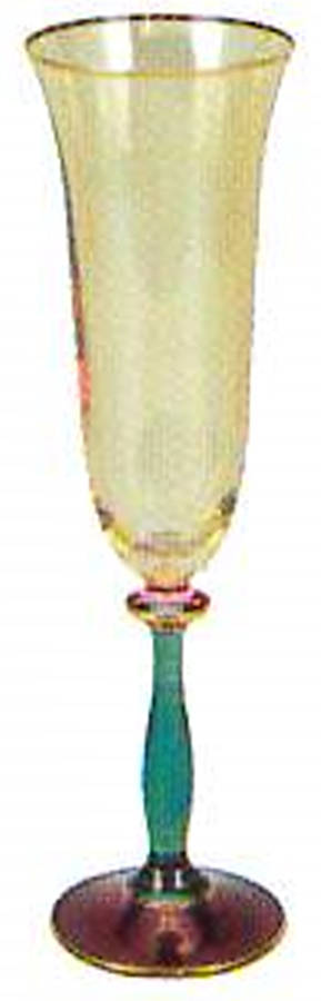 Regalia Deco Purple Fluted Champagne by Vietri-1