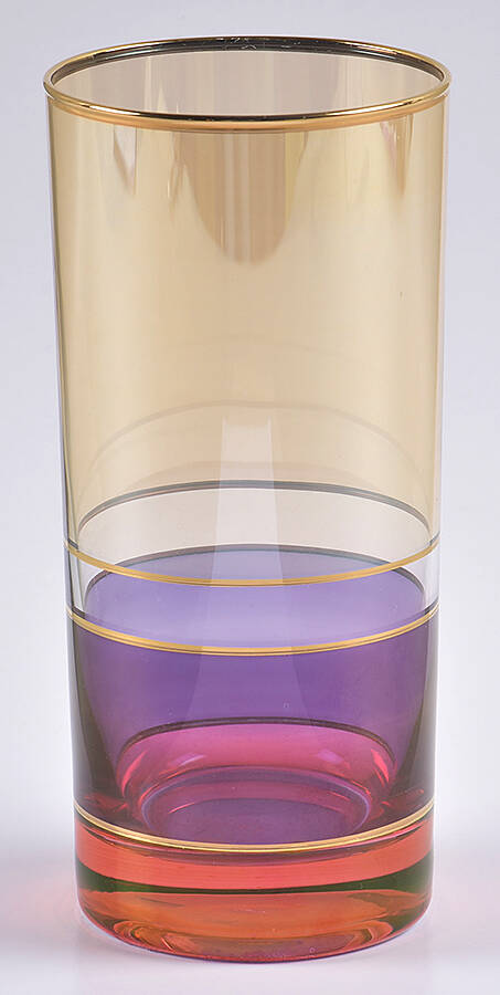 Regalia Deco Red Highball by Vietri-1
